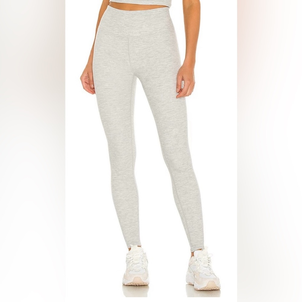 ALO high waist micro waffle low key leggings